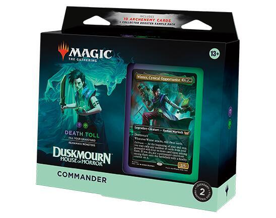 mtg duskmourn commander deck MTG Duskmourn: House of Horror - Endless Punishment Commander Deck